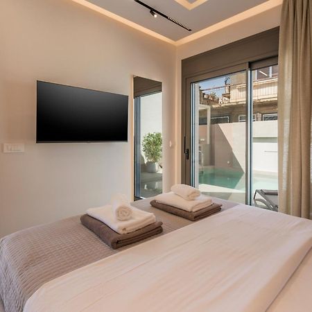 Orama Luxury Apartments Nea Kydonia Exteriör bild