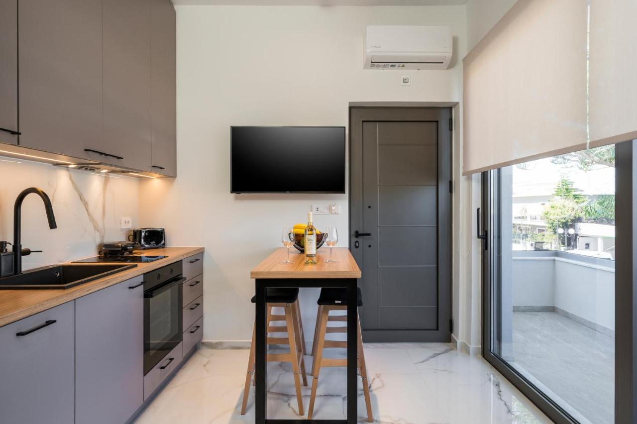 Orama Luxury Apartments Nea Kydonia Exteriör bild