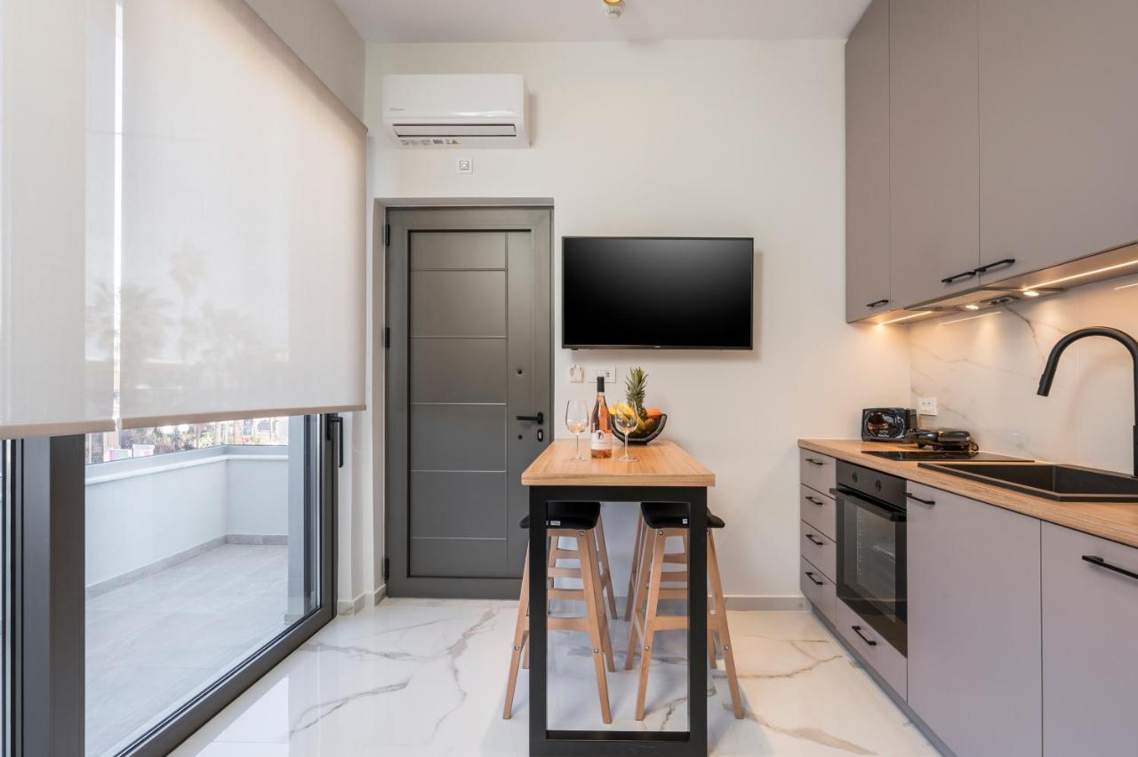 Orama Luxury Apartments Nea Kydonia Exteriör bild