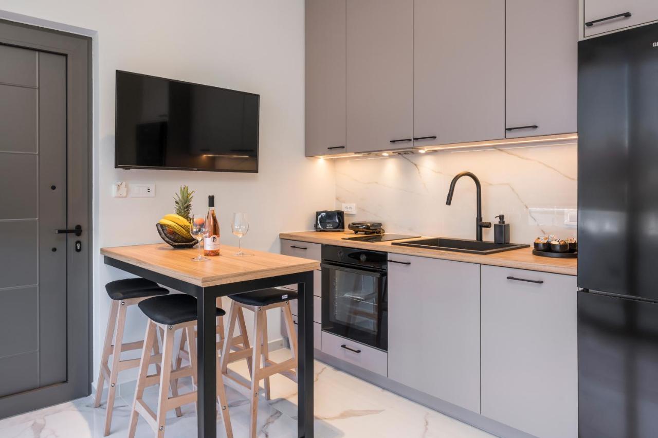 Orama Luxury Apartments Nea Kydonia Exteriör bild