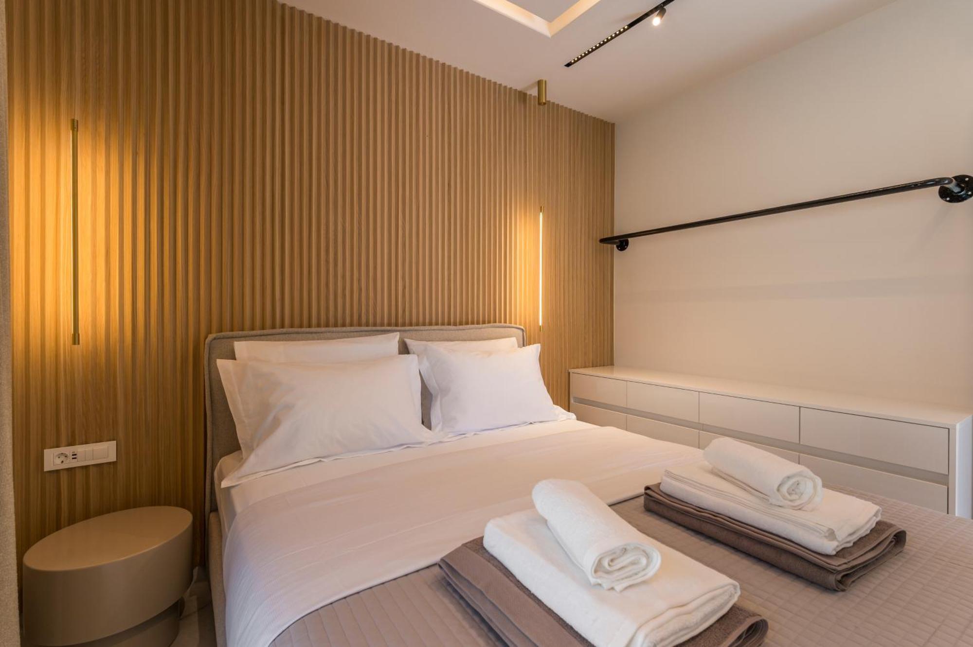 Orama Luxury Apartments Nea Kydonia Exteriör bild