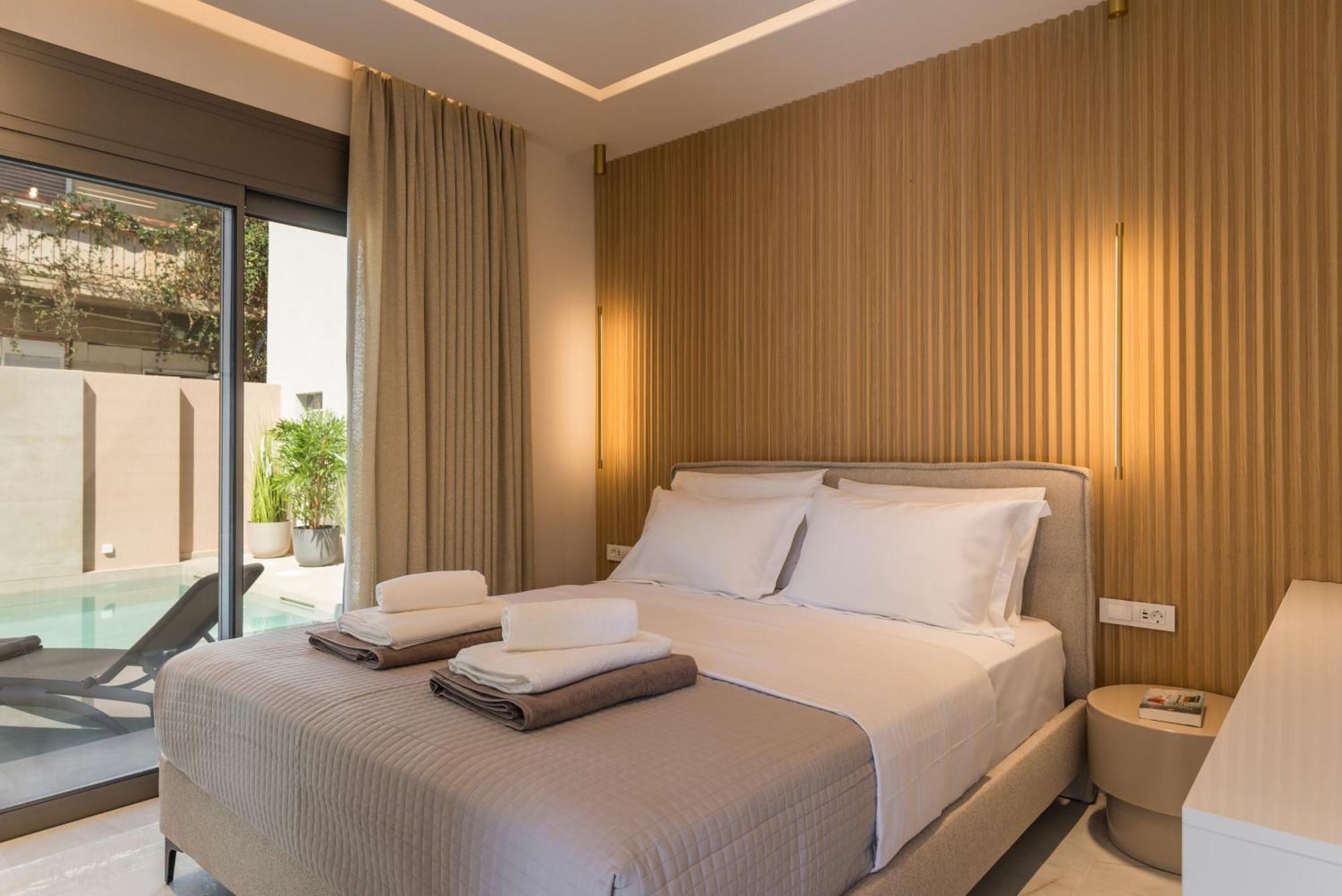 Orama Luxury Apartments Nea Kydonia Exteriör bild