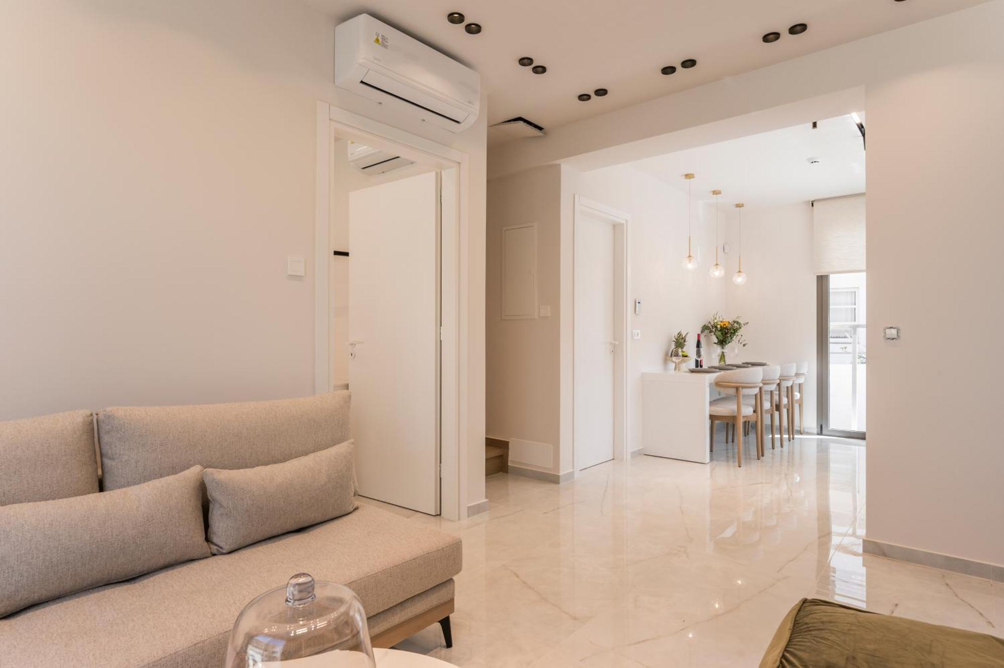 Orama Luxury Apartments Nea Kydonia Exteriör bild
