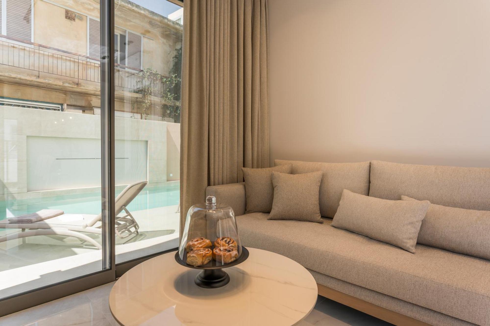 Orama Luxury Apartments Nea Kydonia Exteriör bild