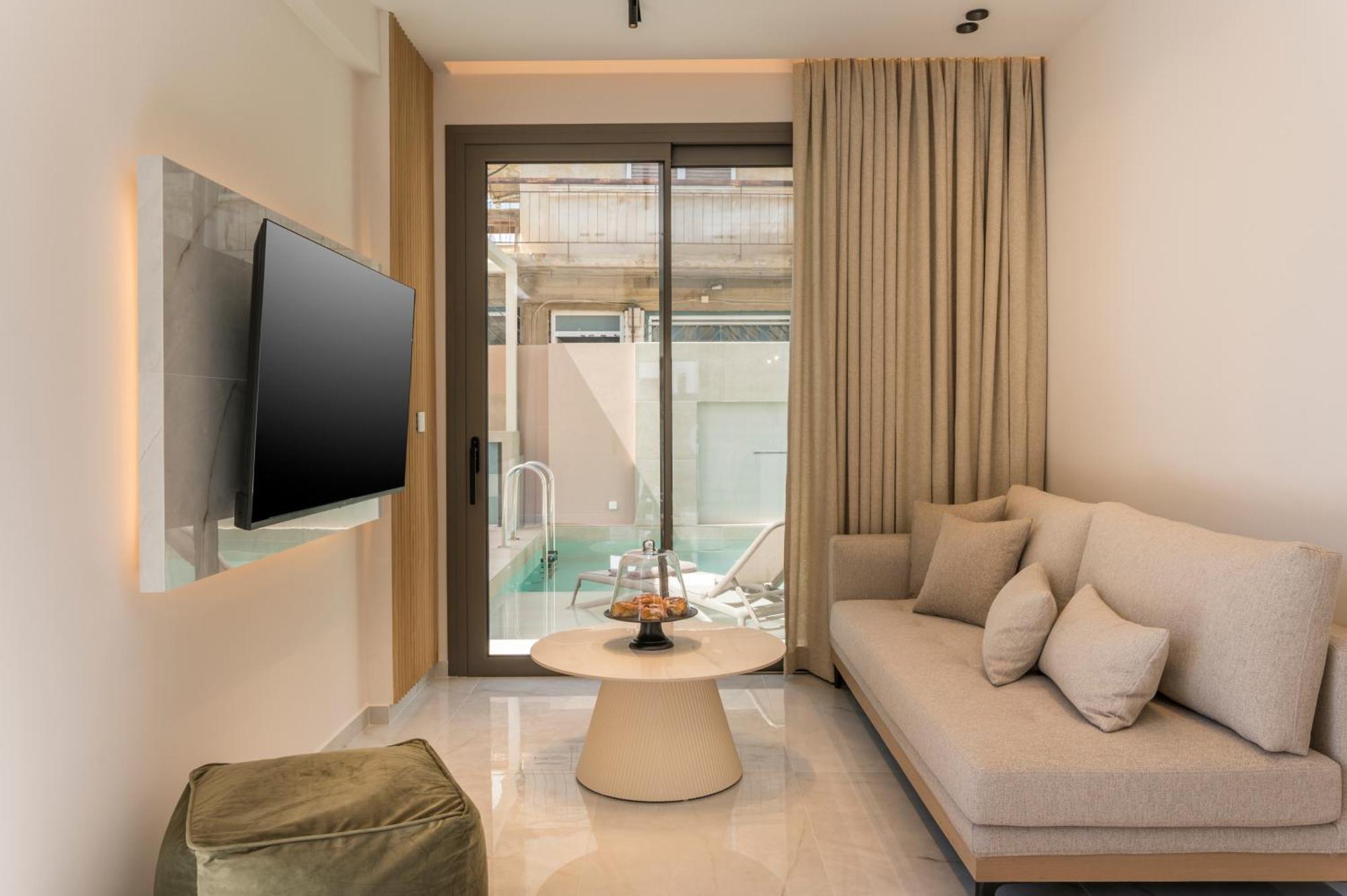 Orama Luxury Apartments Nea Kydonia Exteriör bild
