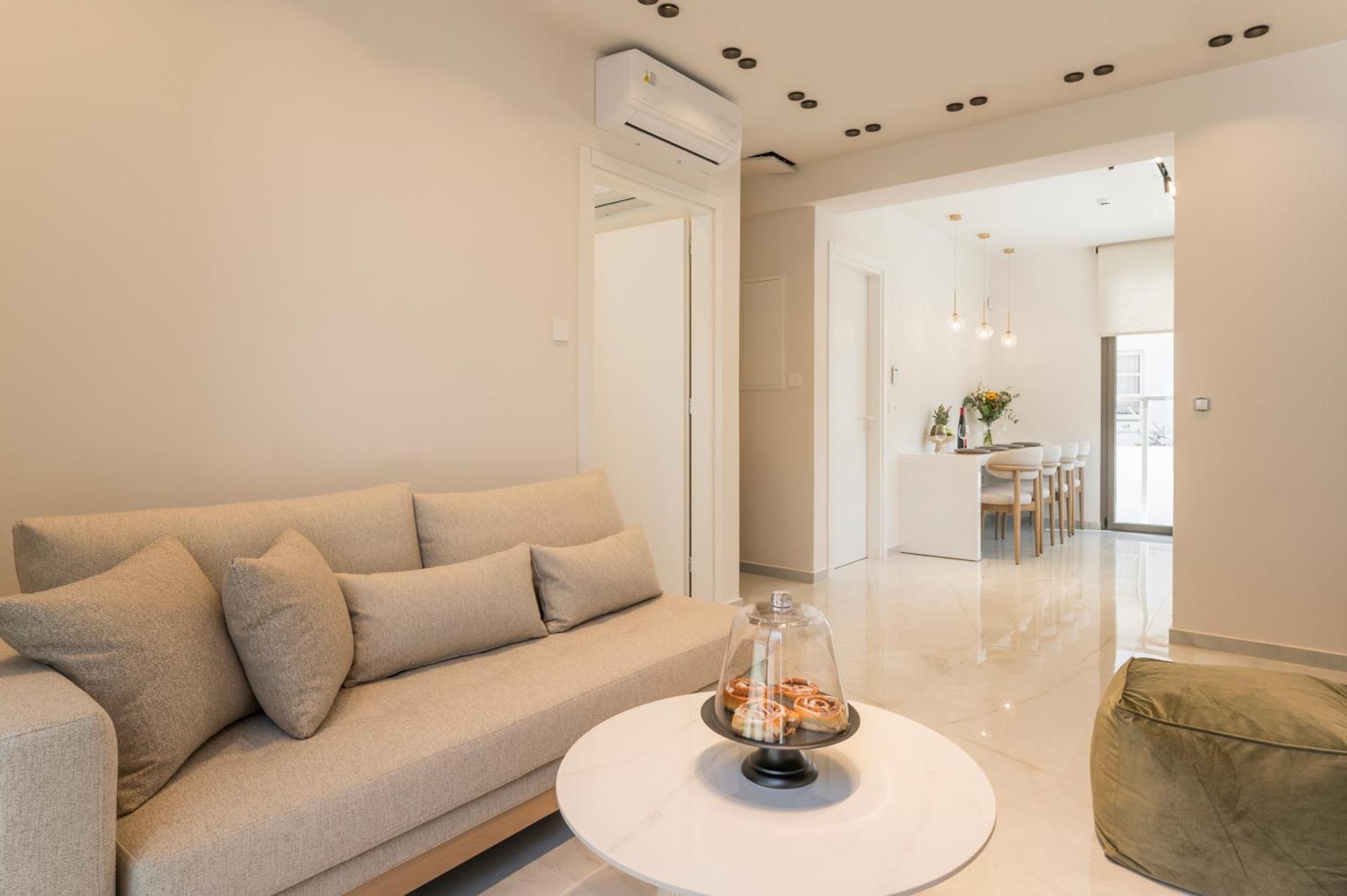 Orama Luxury Apartments Nea Kydonia Exteriör bild